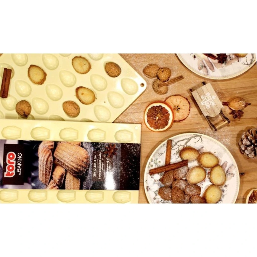 Силиконова форма за печене TORO кремава