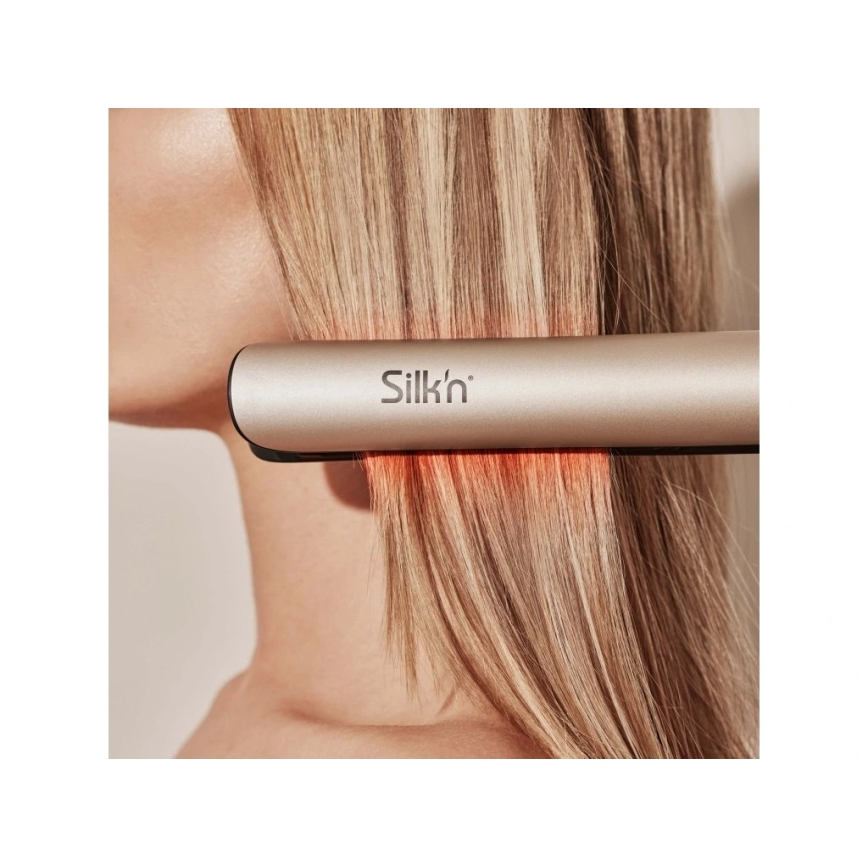 Silk’n - инфрачервена преса за коса SILKY STRAIGHT 230V златна