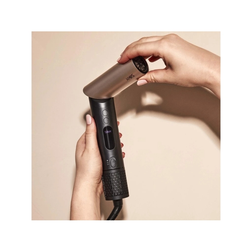 Silk’n - Сешоар за коса SILKYAIR FLEX 230V черен/златист