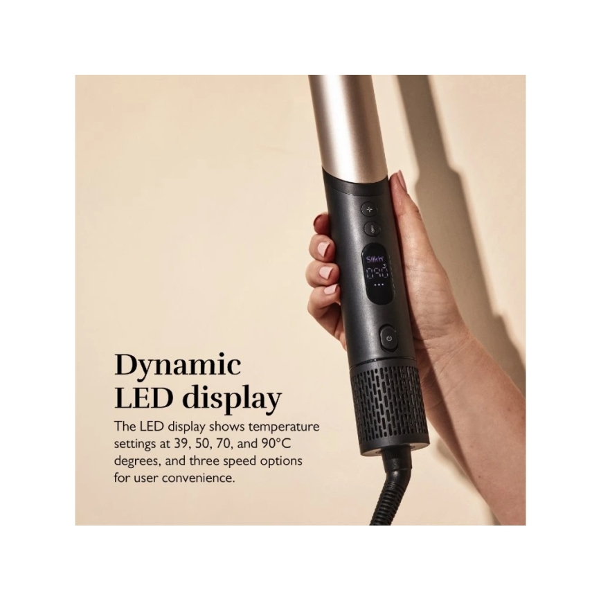 Silk’n - Сешоар за коса SILKYAIR FLEX 230V черен/златист