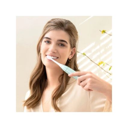 Silk’n - Звукова вибрационна електрическа четка за зъби SONIC YOU, 3350 mAh, IPX7, зелена