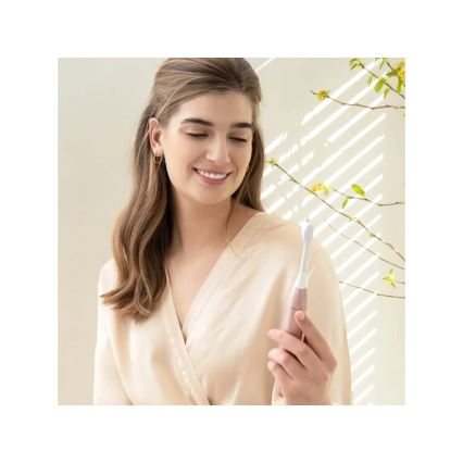 Silk’n - звуково-вибрационна електрическа четка за зъби SONIC YOU 3350 mAh IPX7 розово злато