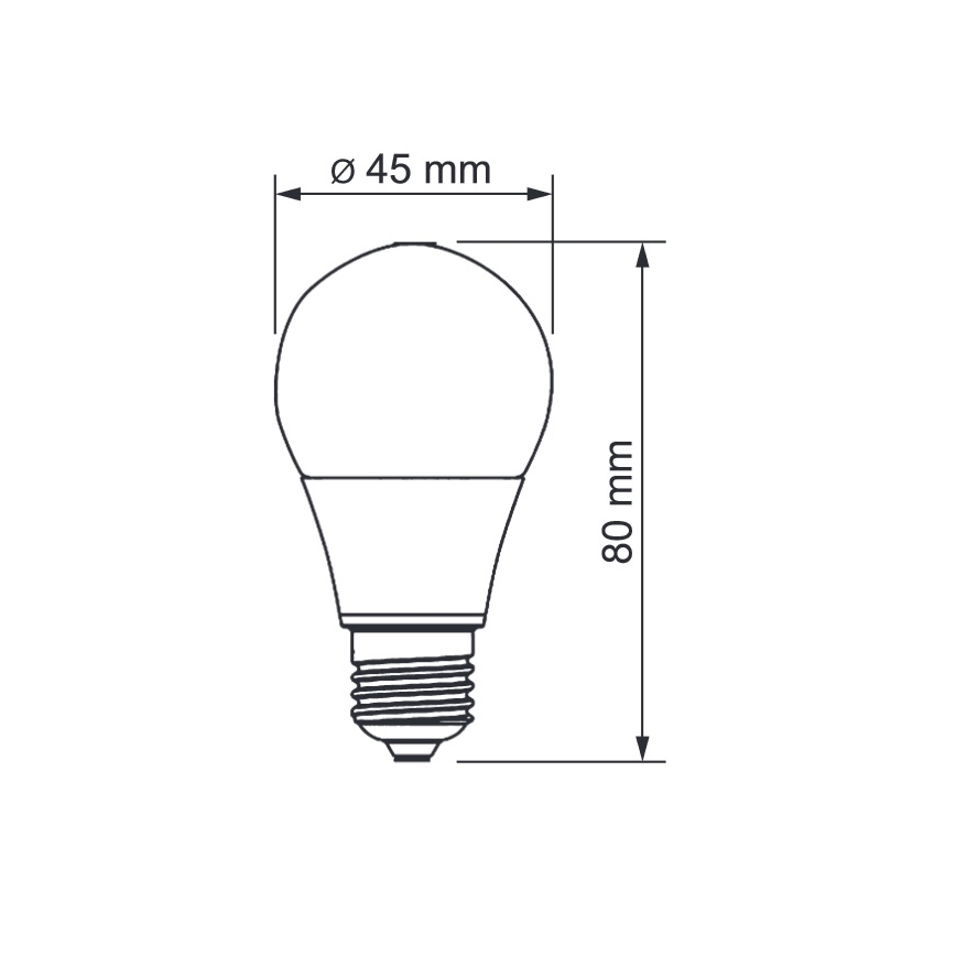 Sinclair - LED Крушка E14/5W/230V 3000K