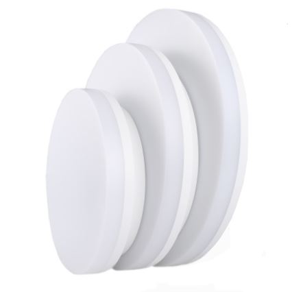 Sinclair - LED Лампа за повърхностен монтаж LED/30W/230V 3000K/4000K/6000K IP54 33 см бял