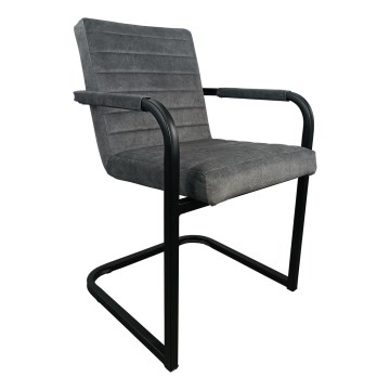 Сив трапезен стол BART