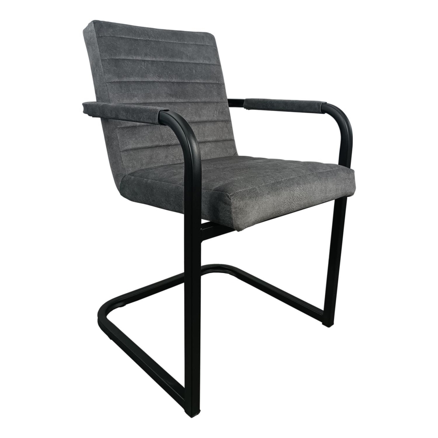 Сив трапезен стол BART