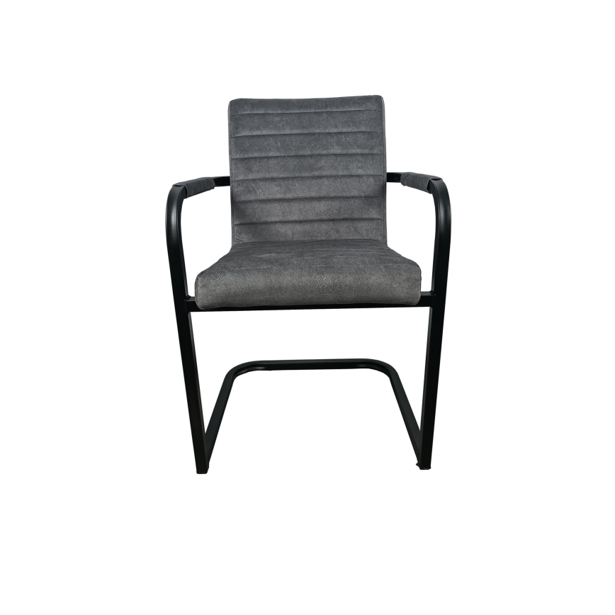 Сив трапезен стол BART