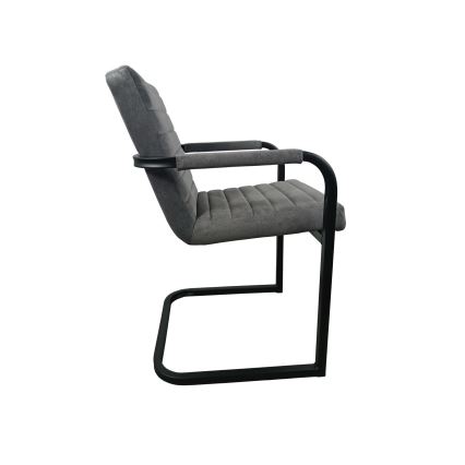 Сив трапезен стол BART