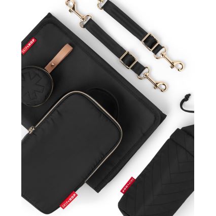 Skip Hop - Многофункционална раница за количка 6в1 SUITE SET черна