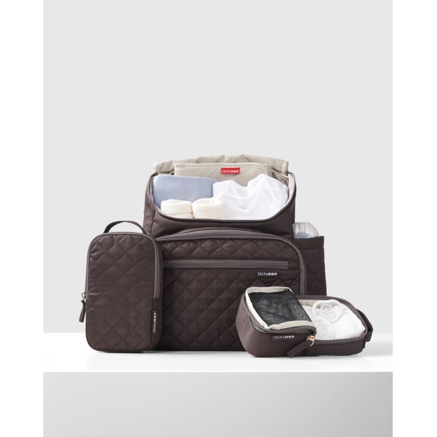 Skip Hop - Чанта за смяна за количка FORMA Chocolate