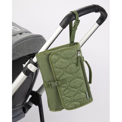 Skip Hop - Пътна подложка за преповиване и чанта 2в1 PRONTO зелена