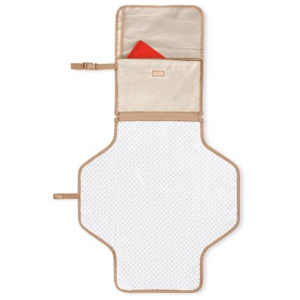 Skip Hop - Пътна подложка за преповиване и чанта 2в1 PRONTO бежова