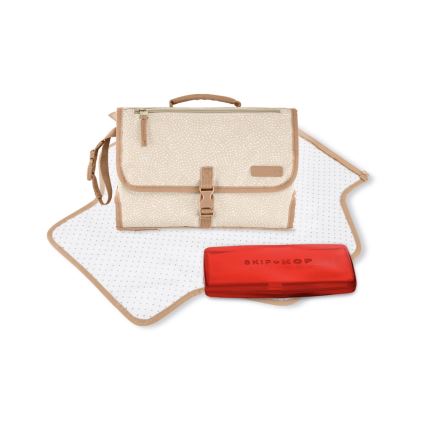 Skip Hop - Пътна подложка за преповиване и чанта 2в1 PRONTO бежова