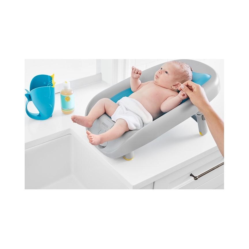 Skip Hop - Синьо бебешко легло за вана MOBY