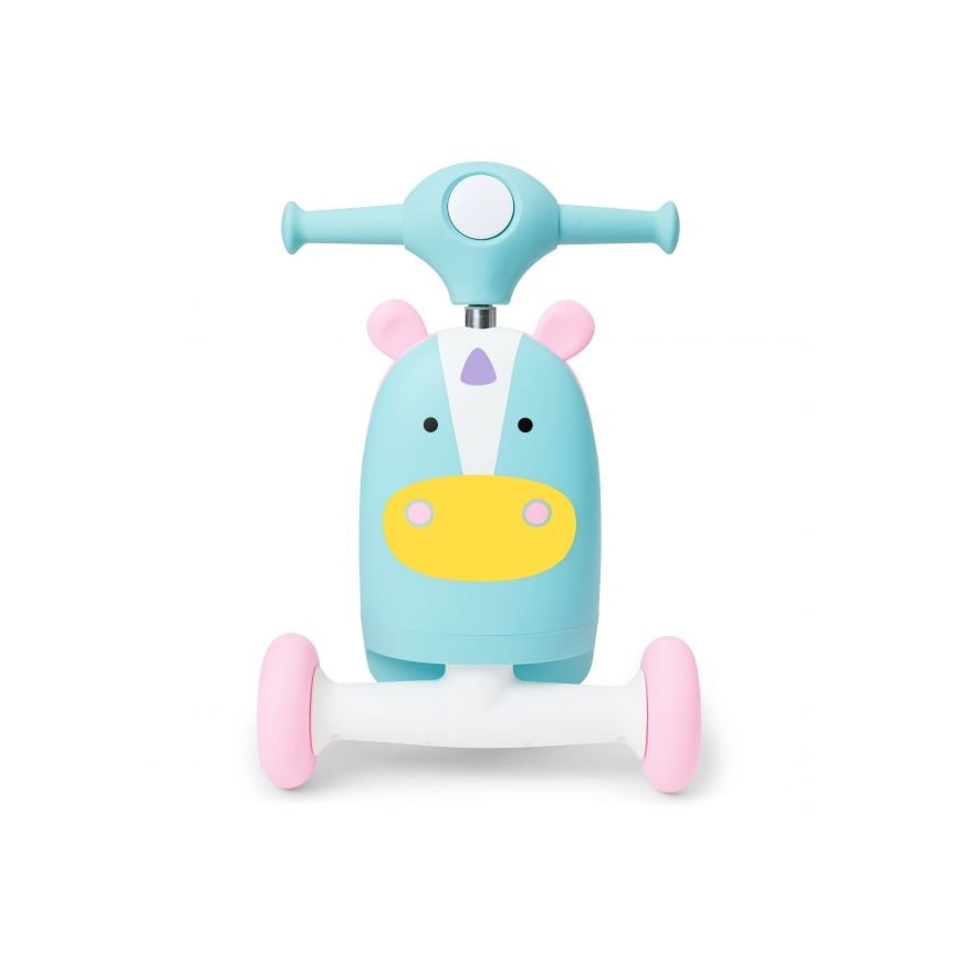 Skip Hop - Колело за бутане 3в1 ZOO еднорог 3xAAA