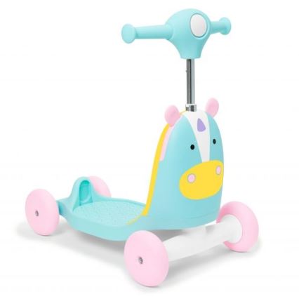 Skip Hop - Колело за бутане 3в1 ZOO еднорог 3xAAA
