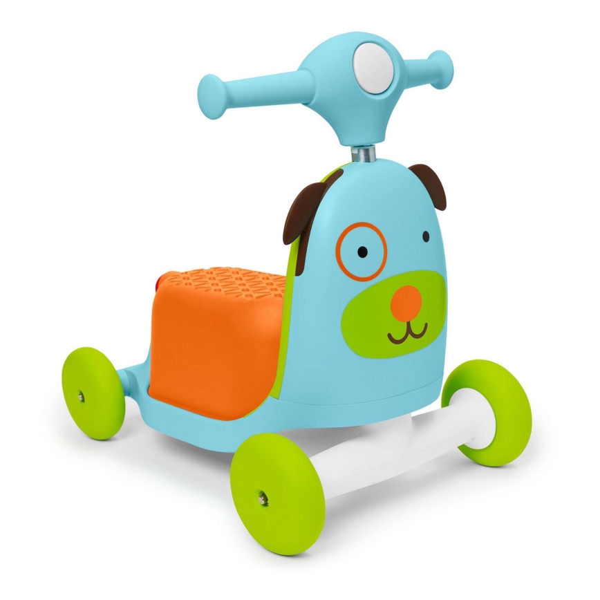 Skip Hop - Колело за бутане 3в1 ZOO куче 3xAAA