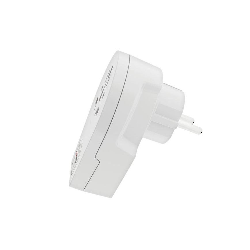 Адаптер за пътуване Europe USB C20PD за чуждестранни посетители в Чехия, USB-C 20W тип E/F