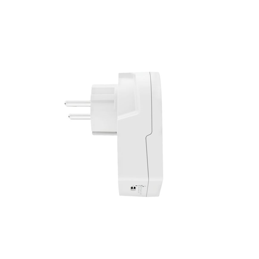 Адаптер за пътуване Europe USB C20PD за чуждестранни посетители в Чехия, USB-C 20W тип E/F