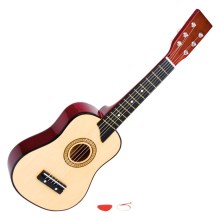 Small Foot - Детска дървена играчка китара