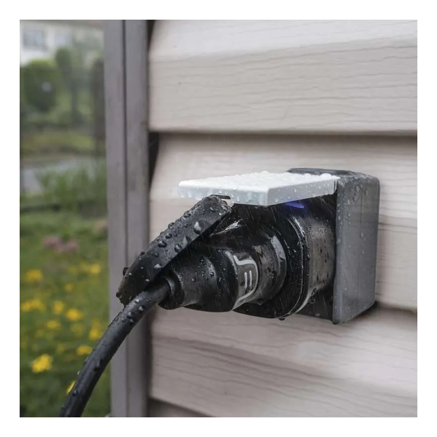 Smart екстериорен socket GoSmart 3680W/230V/16A Wi-Fi Tuya IP44
