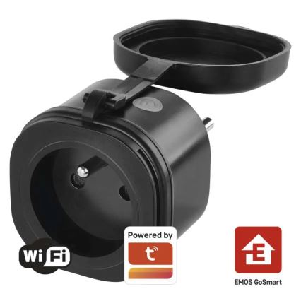 Smart екстериорен socket GoSmart 3680W/230V/16A Wi-Fi Tuya IP44