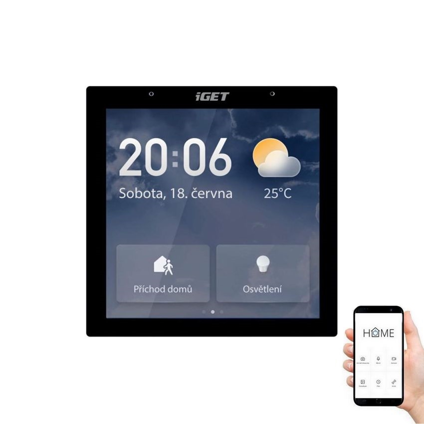 Смарт портал с докосване дисплей GW6 Wi-Fi Zigbee Bluetooth