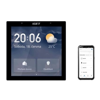 Смарт портал с докосване дисплей GW6 Wi-Fi Zigbee Bluetooth