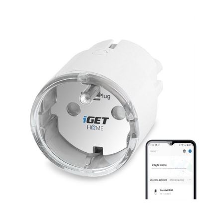 Смарт щепсел с измерване на консумацията 3680W/230V Wi-Fi