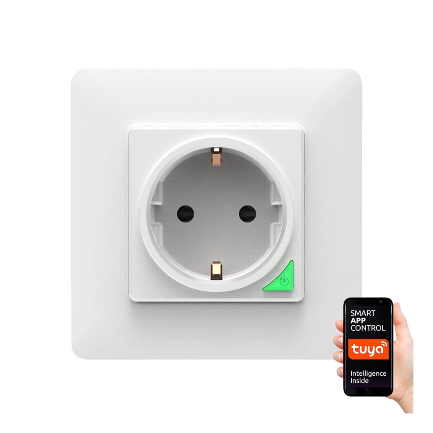 Смарт щепсел SMART 3680W/230V/16A Wi-Fi Tuya SCHUKO