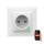 Смарт щепсел SMART 3680W/230V/16A Wi-Fi Tuya SCHUKO