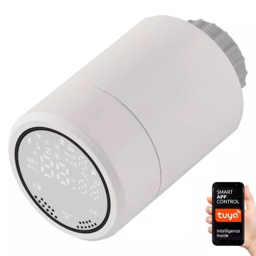 Smart термостатична глава с LCD дисплей GoSmart M30x1,5 2xAA/1,5V Tuya