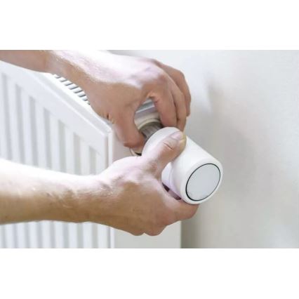 Smart термостатична глава с LCD дисплей GoSmart M30x1,5 2xAA/1,5V Tuya