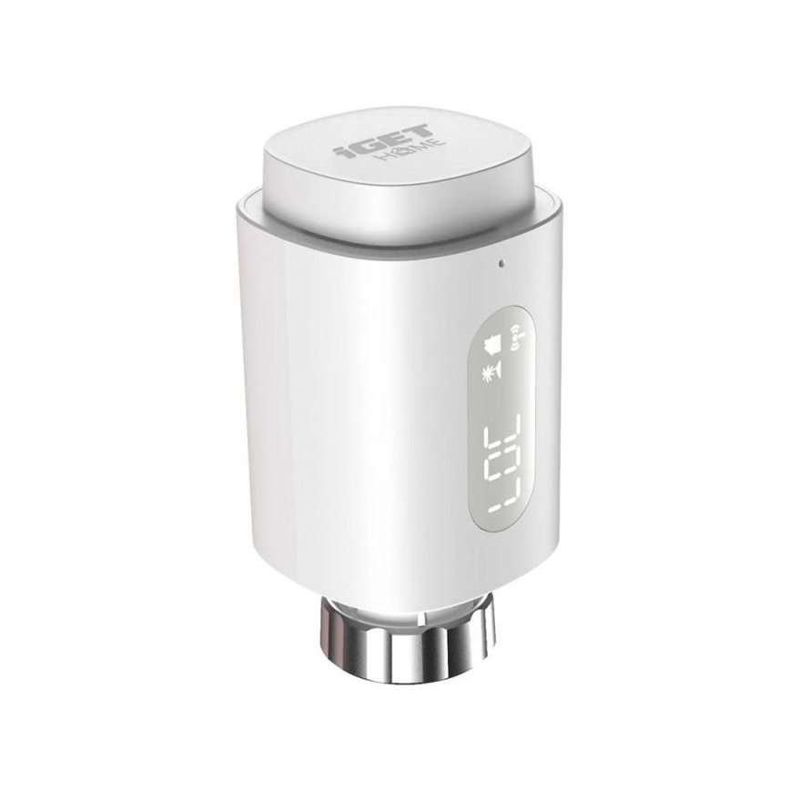Smart термостатична глава с LED дисплей 2xAA/3V Zigbee
