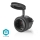 Смарт контакт 3680W/230V/Schuko тип F/16A Wi-Fi IP44 черен