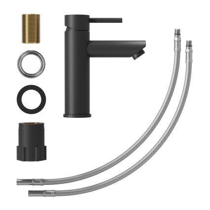 Смесител за мивка RINGSTED 17,8 см матов черен