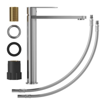 Смесител за мивка TARNBY 27,3 см лъскав хром