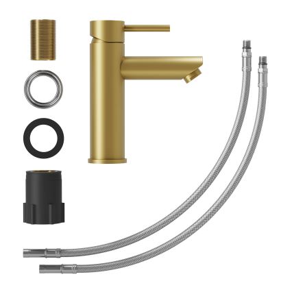 Смесител за умивалник RINGSTED 17,8 см, четкан месинг