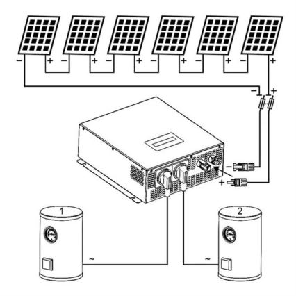 Соларeн инвертор ECO Solar Boost MPPT-3000 3,5kW PRO