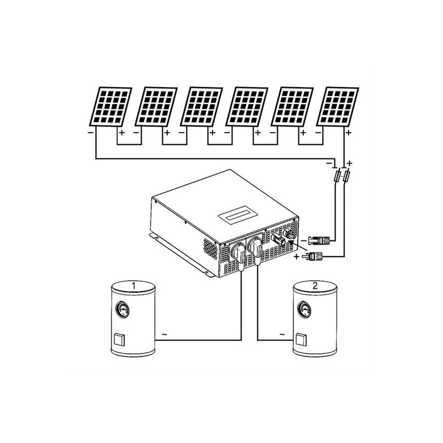 Соларeн инвертор ECO Solar Boost MPPT-3000 3,5kW PRO