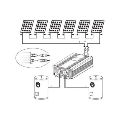 Соларен инвертор за нагряване на вода ECO Solar Boost Evo MPPT-4000 4kW