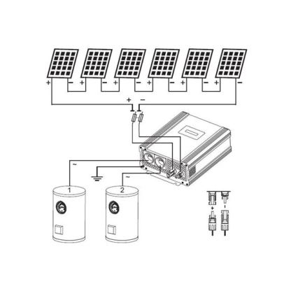 Соларен инвертор за нагряване на вода ECO Solar Boost Evo MPPT-4000 4kW PRO