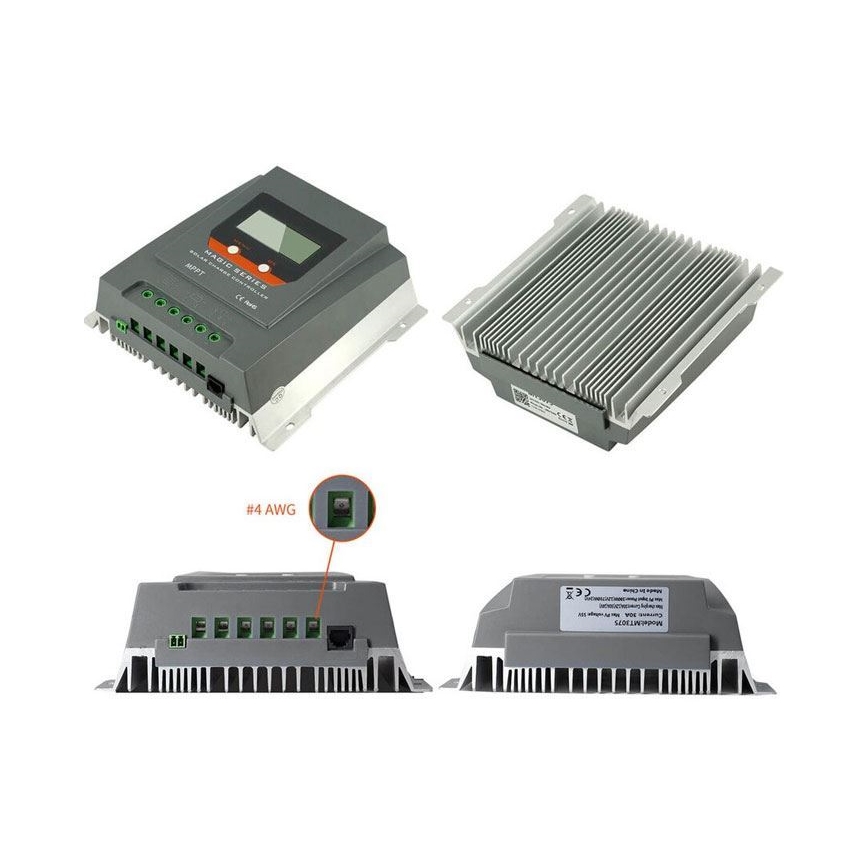 Соларен регулатор за зареждане MPPT MT3075 12/24V/30A