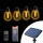 Соларна LED гирлянда с възможност за димиране 25xLED/1,5W/3,7/5V 2700-10000K 2200 mAh 15 m IP65 черна + дистанционно управление