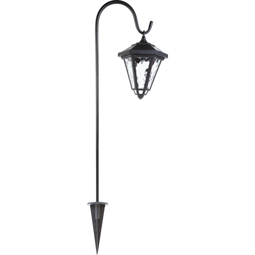 Соларна LED лампа, 1,2 V, 200 mAh, IP44, черна
