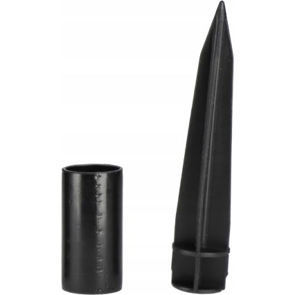 Соларна LED лампа 1,2 V 6500 K 200 mAh Ø 15 см IP44 бяла/черна