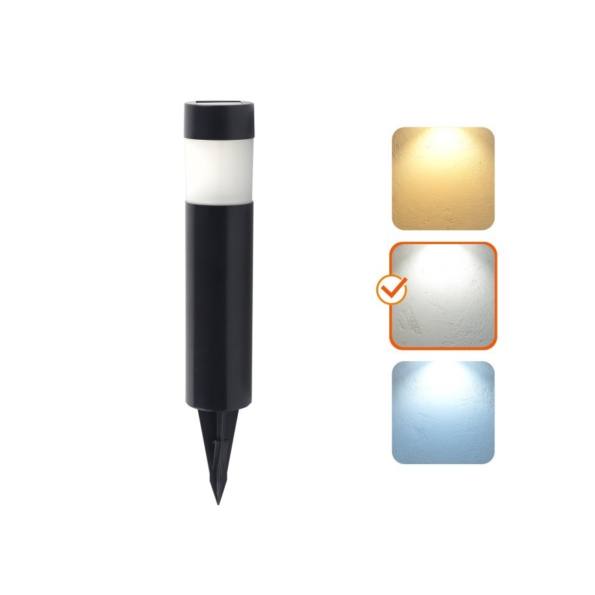 Соларна LED лампа AURORA LED/1xAAA 4000K IP44 100 mAh