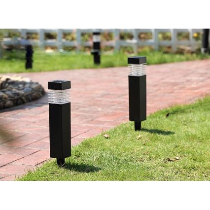 Соларна LED лампа MARTIN LED/1,2V 150 mAh IP44 черна