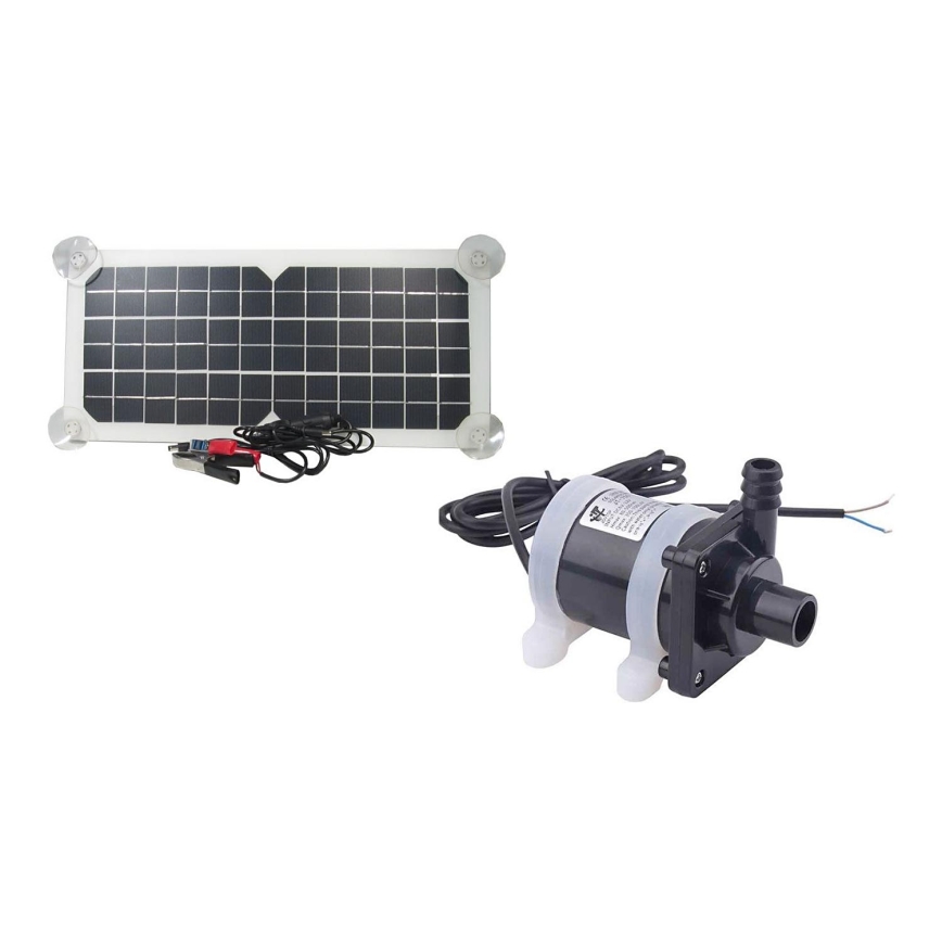 Соларна помпа с фотоволтаичен USB панел, 900 л/ч, 20 W