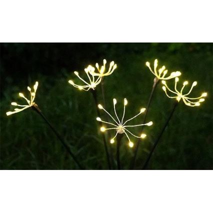 Соларно LED декоративно осветително тяло със сензор LED/1,2V 3000K 73 cm 600 mAh IP44